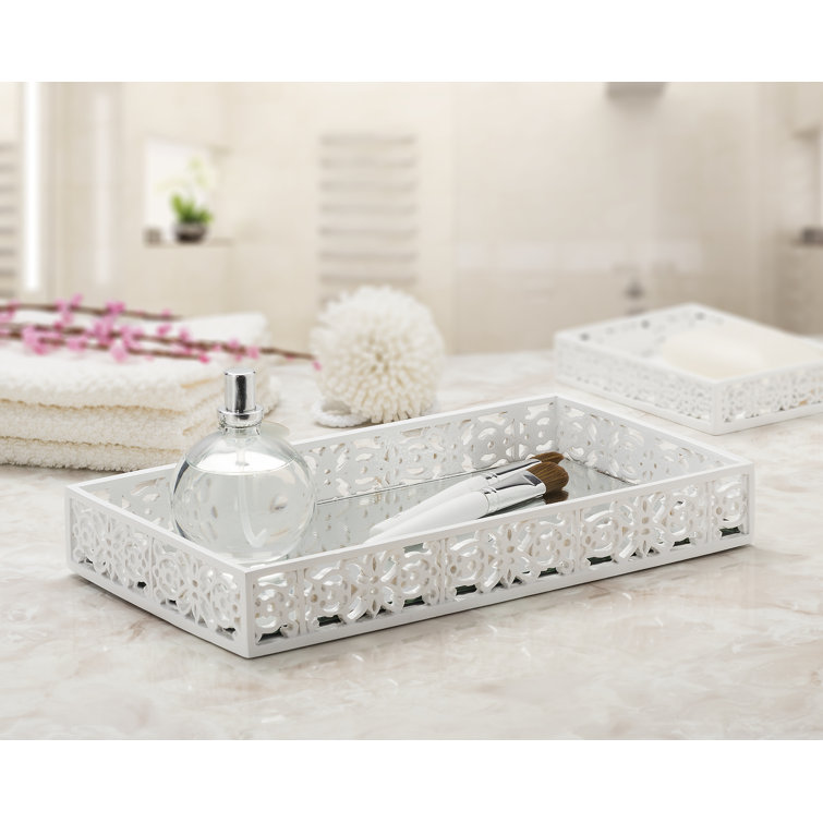House of Hampton® Mirror Vanity Mirror Bathroom Accessory Tray